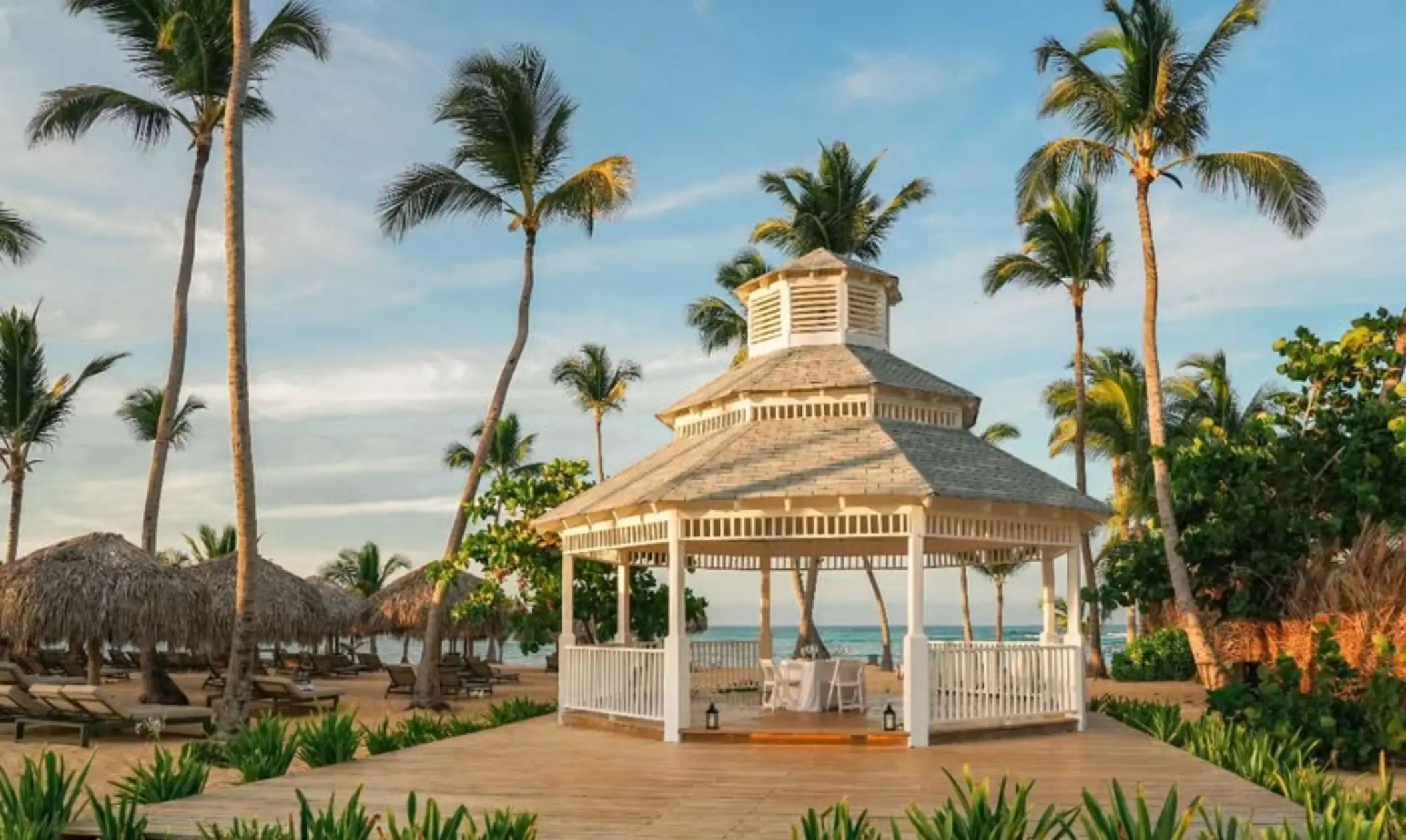 Grand Gazebo wedding ceremony venue at Finest Punta Cana, Punta Cana
