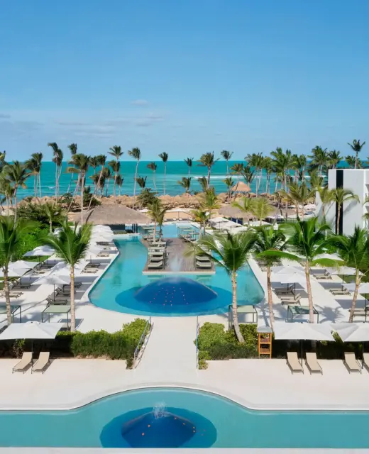 main pool and accommodations at Finest Punta Cana