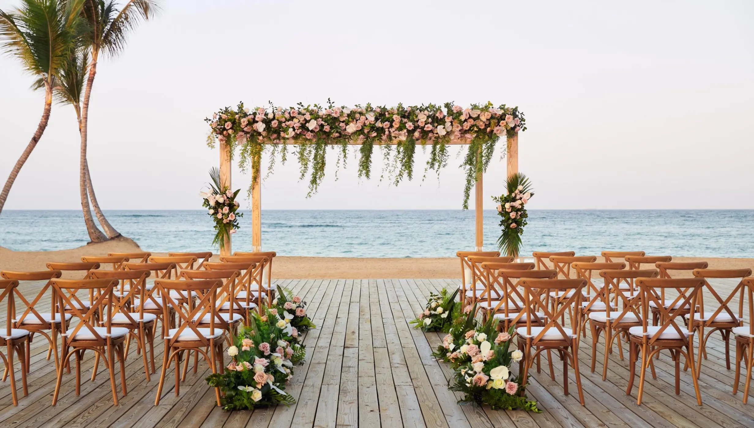 tropical gazebo venue at finest punta cana