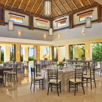 Takua Palapa indoor wedding reception at Four Seasons Punta Mita