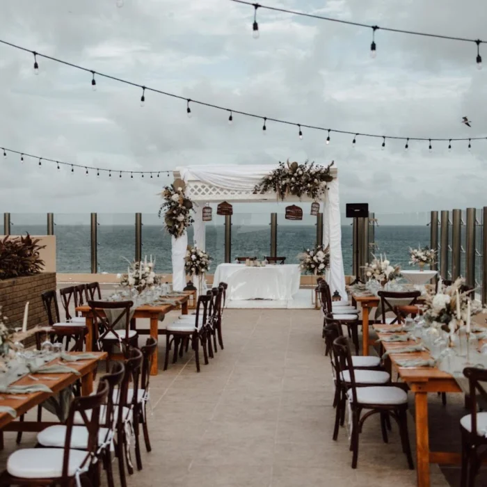 Premium Sky Deck venue at Generations Riviera Maya