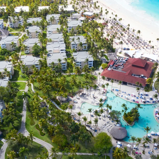 aerial view of Grand Bávaro Princess
