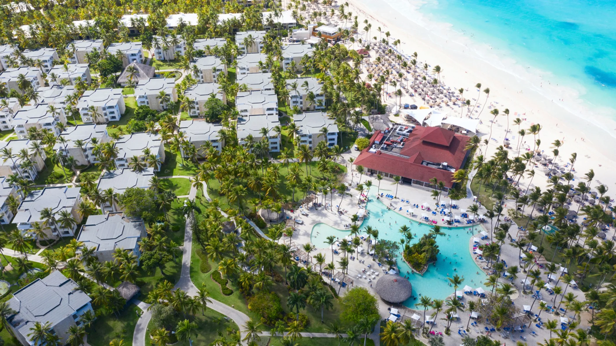 aerial view of Grand Bávaro Princess