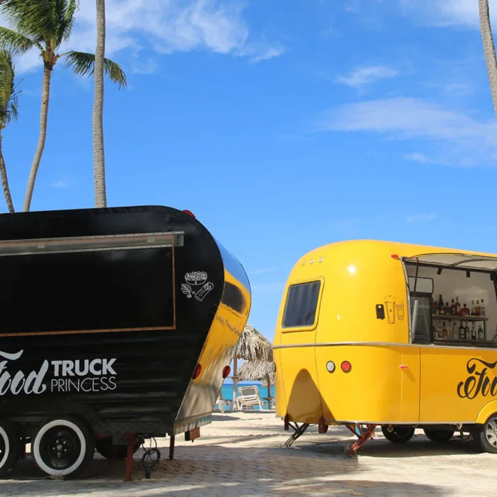 food trucks at Grand Bavaro Princess