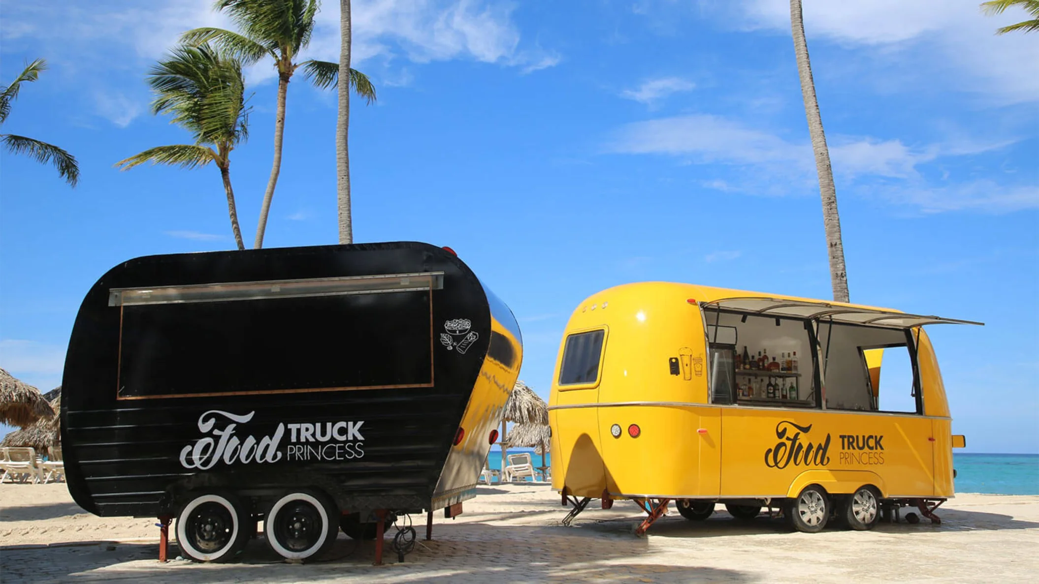 food trucks at Grand Bavaro Princess