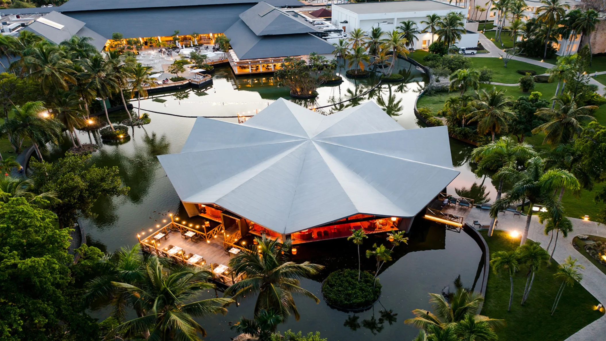 Aerial view of Grand Bavaro Princess