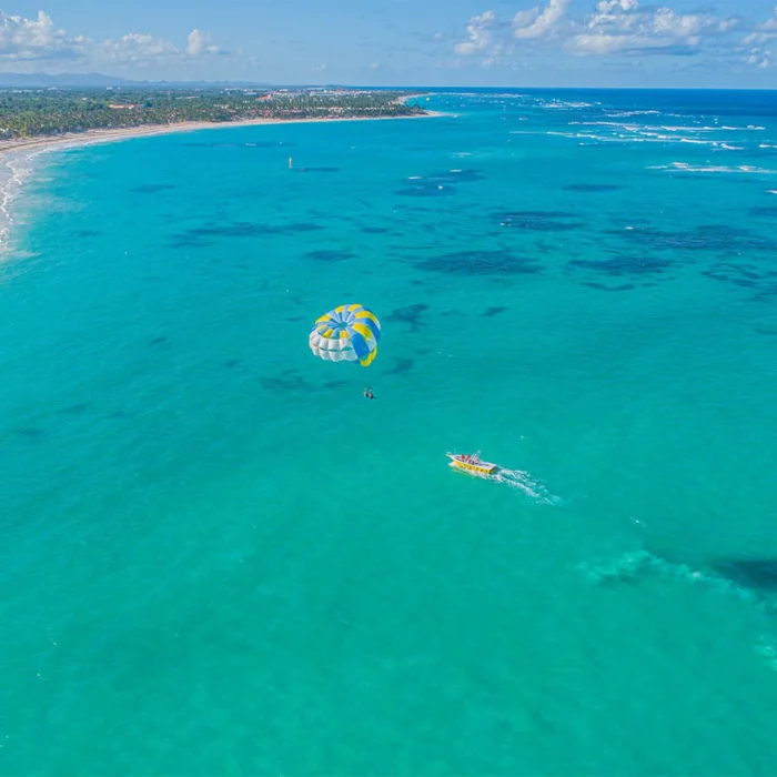 Parasailing at Grand Bavaro Princess