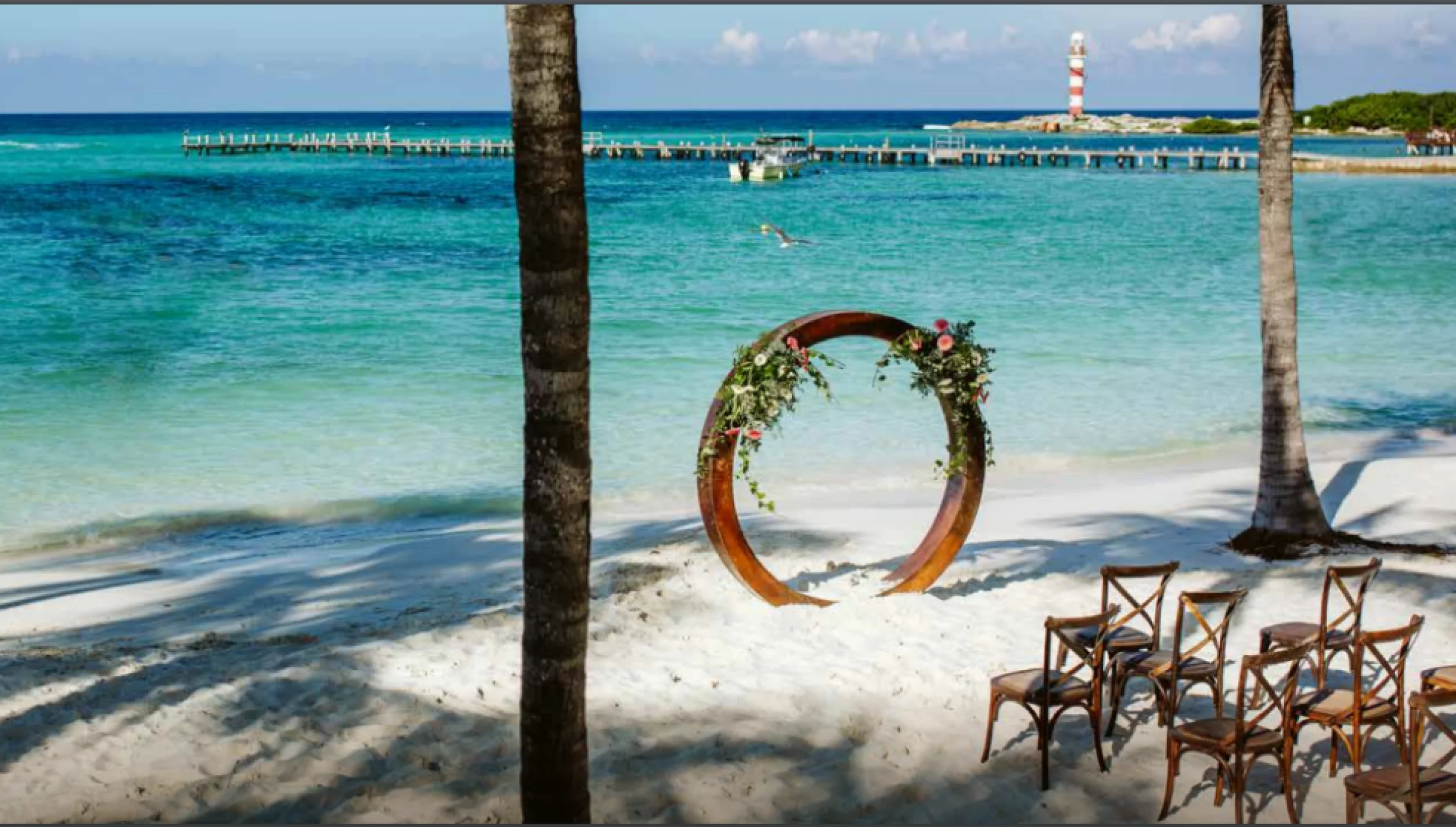 sunrise beach venue at grand fiesta americana coral beach cancun