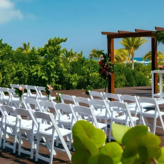 beach deck at grand palladium costa mujeres