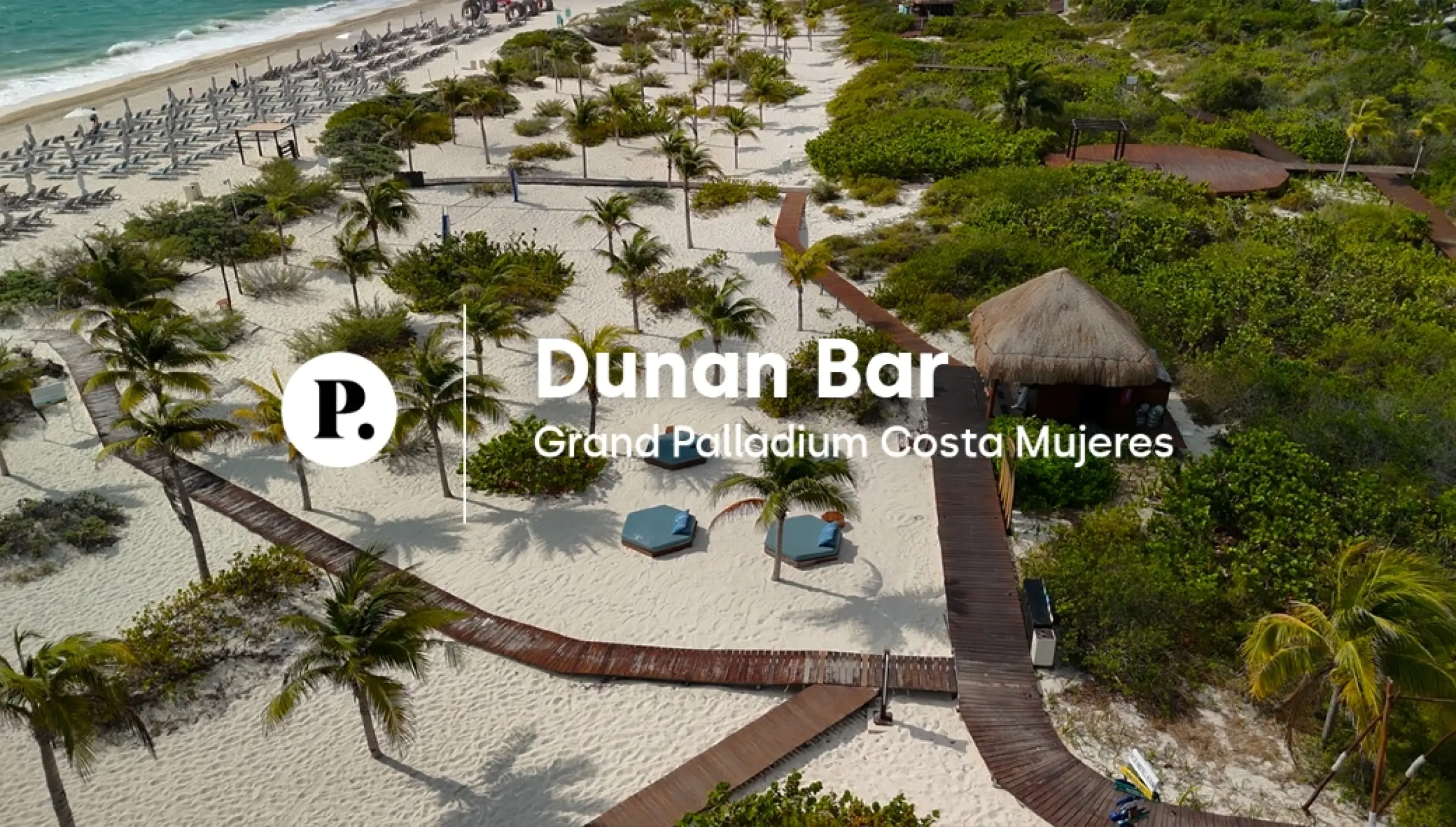 video review of Dunan Bar venue at Grand Palladium Costa Mujeres