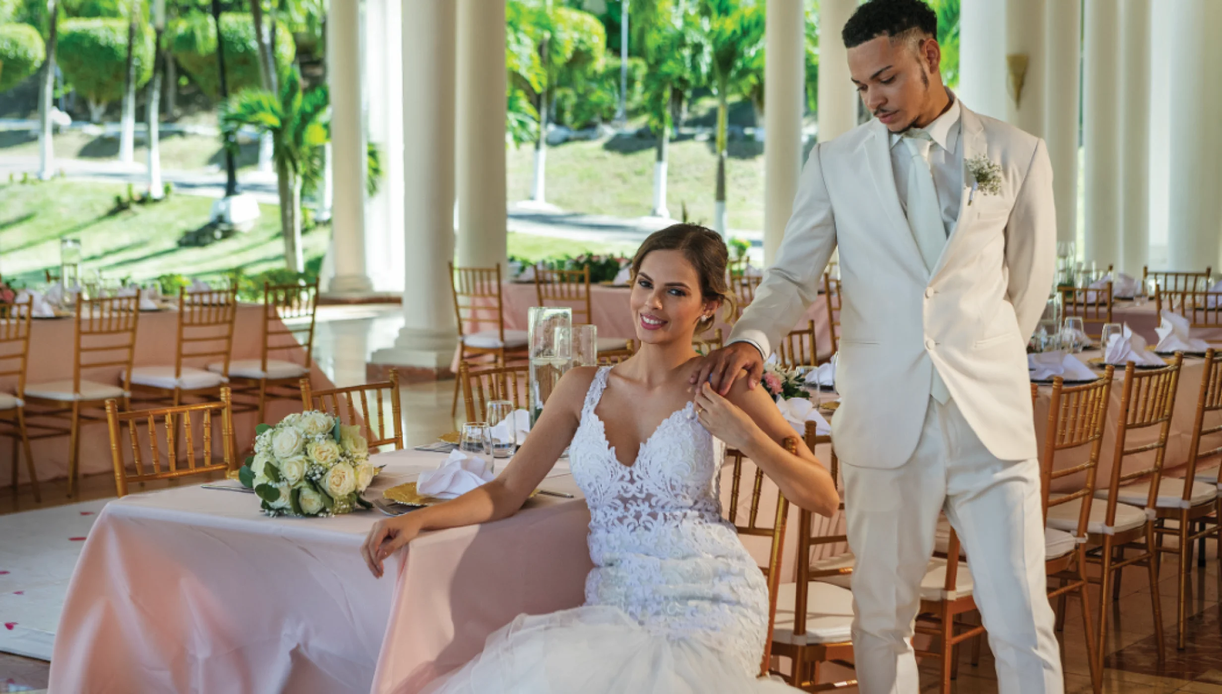 angels atrium venue at grand palladium jamaica