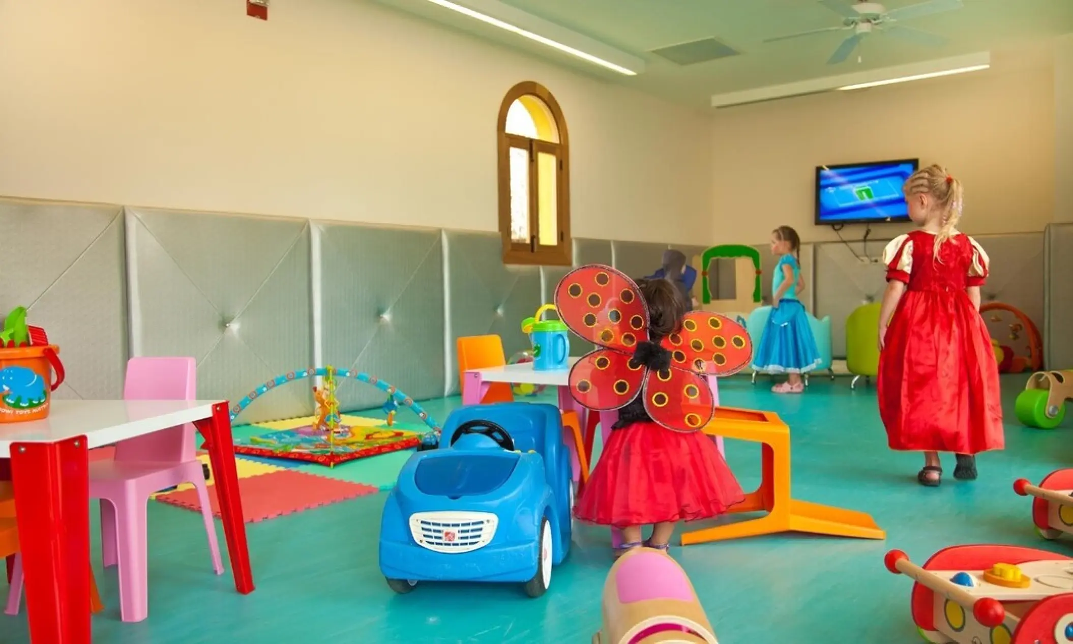 Children playing in the Baby Club at Grand Palladium Punta Cana, Punta Cana