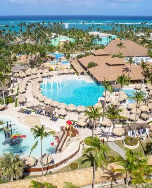 aerial view of Grand Palladium Punta Cana