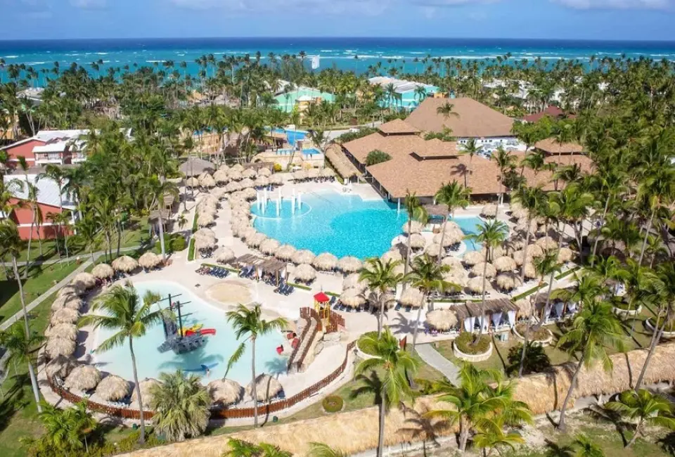 Grand Palladium Punta Cana Resort & Spa aerial view
