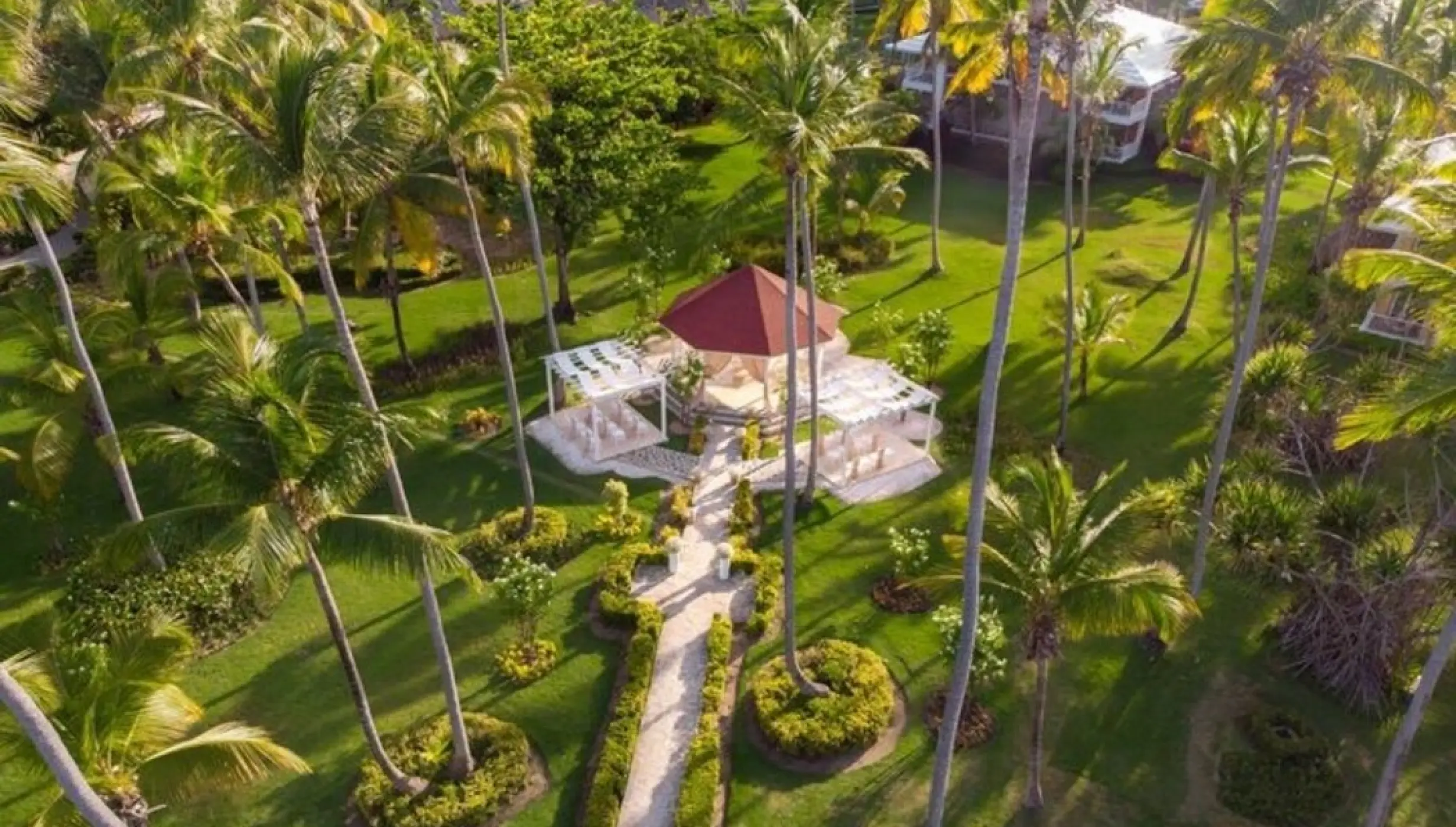 garden gazebo venue at Grand Palladium Punta Cana