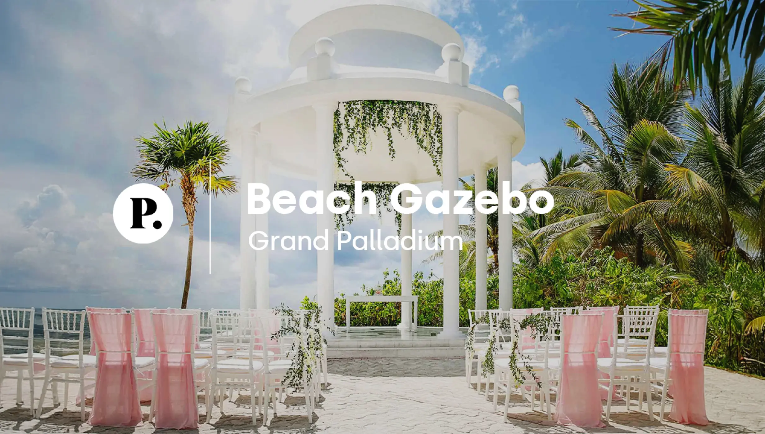 video review of Beach Gazebo venue at Grand Palladium Riviera Maya