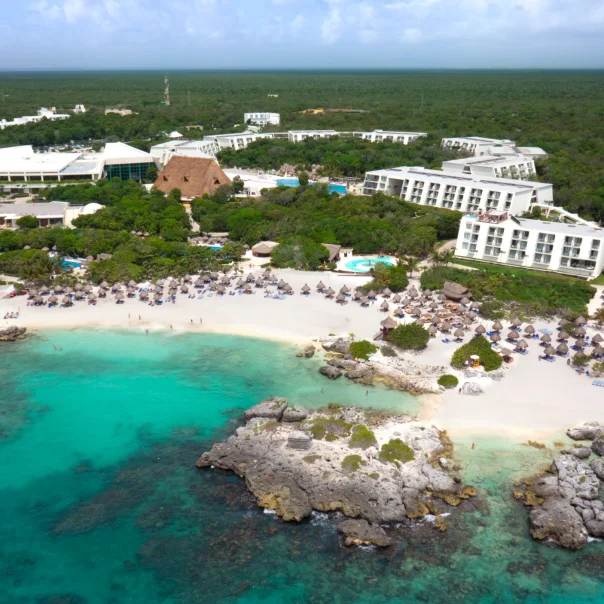aerial view of Grand Sirenis Riviera Maya