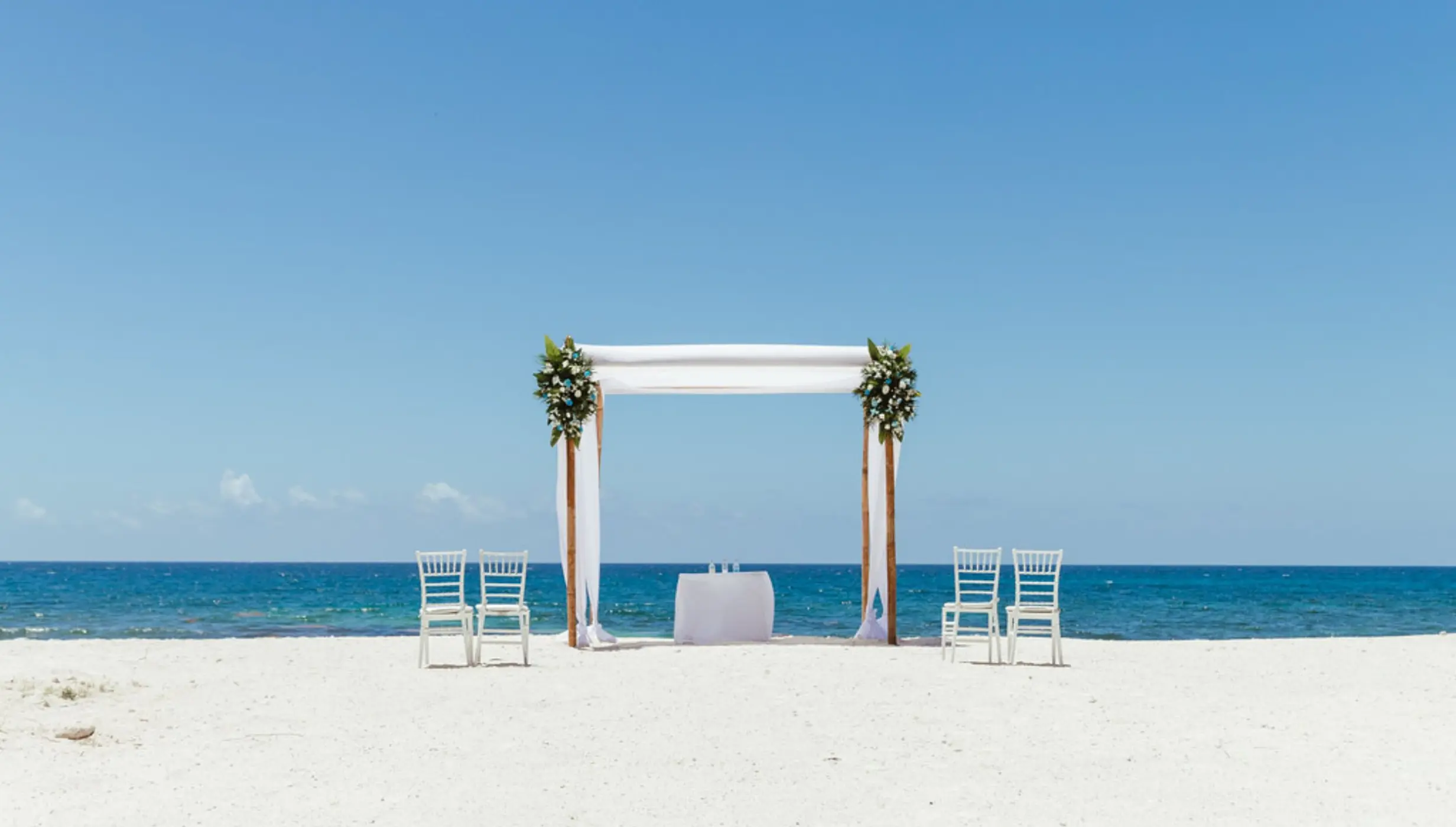 beach venue at Grand Sirenis Riviera Maya