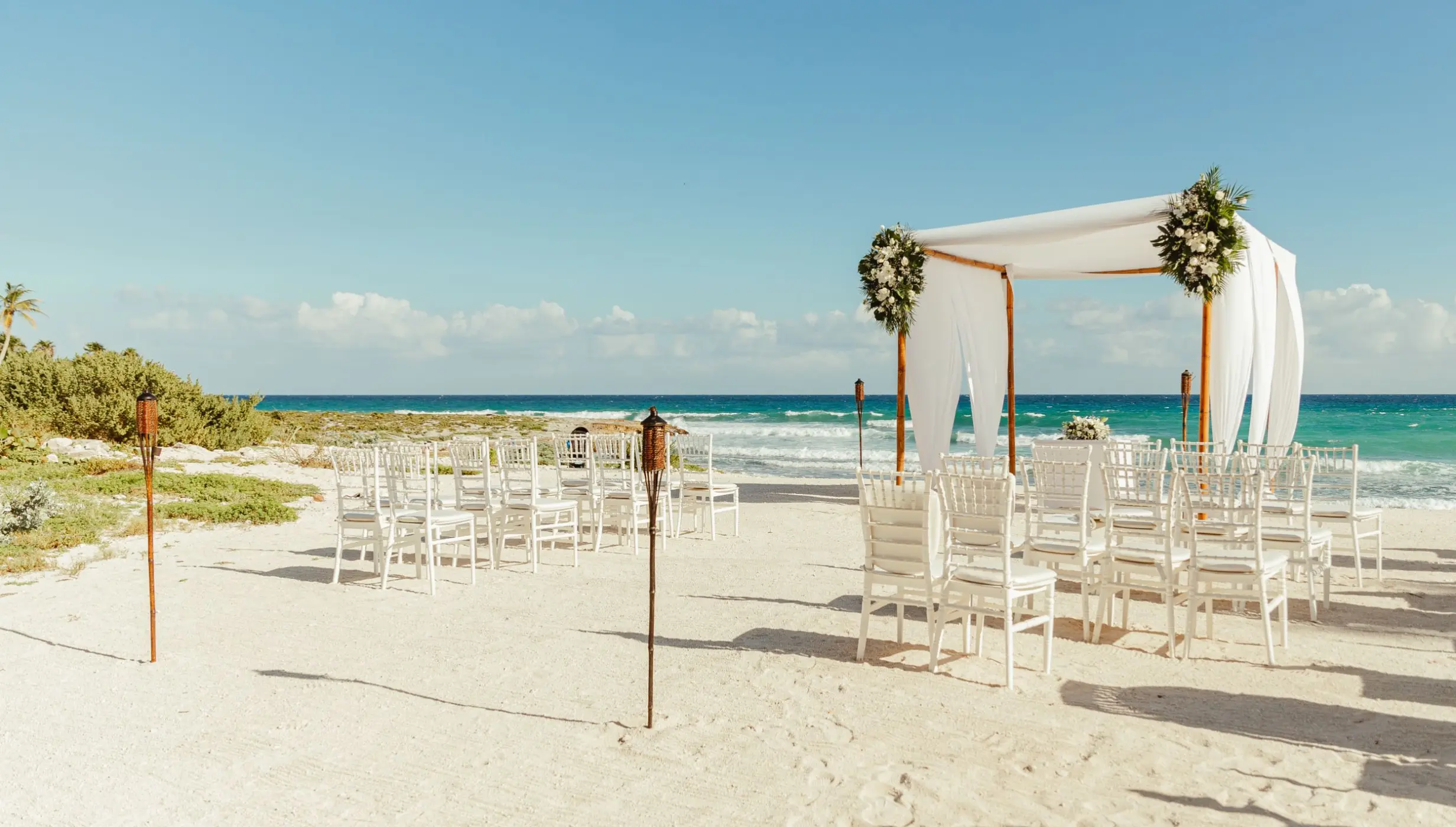 turtle beach venue at Grand Sirenis Riviera Maya