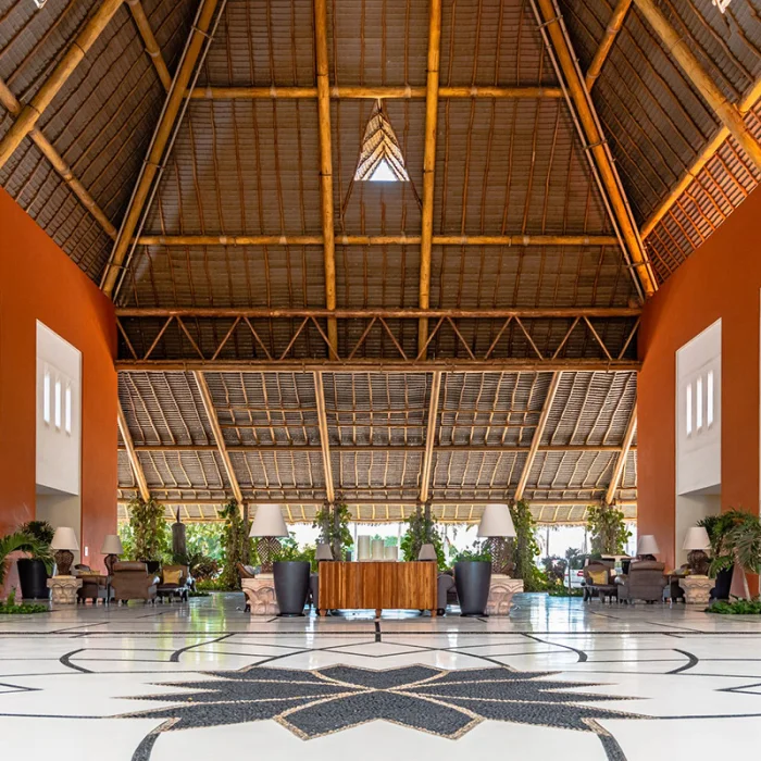 Lobby at Grand Velas Riviera Nayarit Resort.