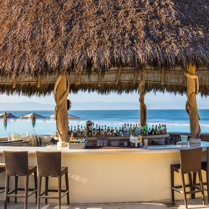 Pool bar at Grand Velas Riviera Nayarit Resort.