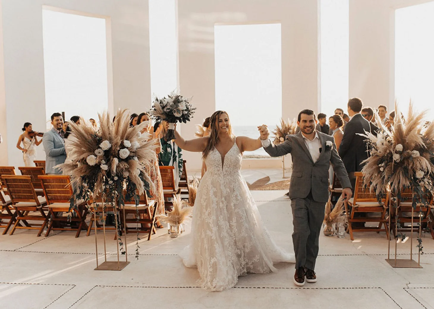Just married Couple at Grand Velas Riviera Nayarit.