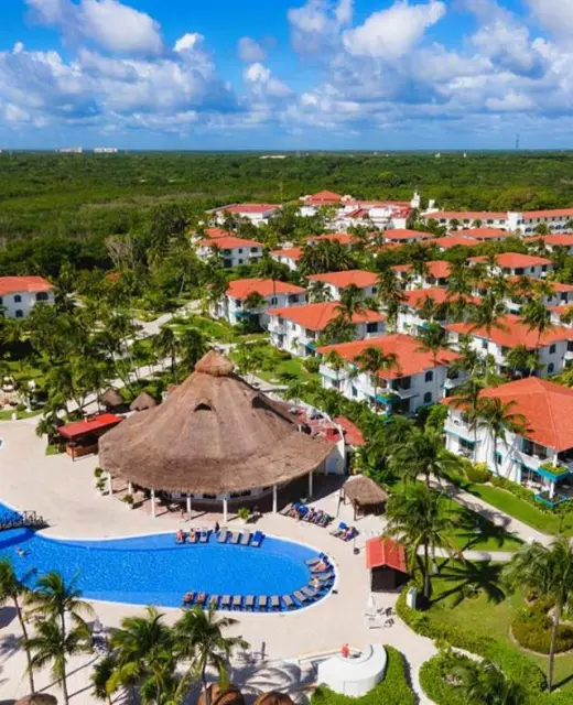 Ocean Maya Royale aerial view