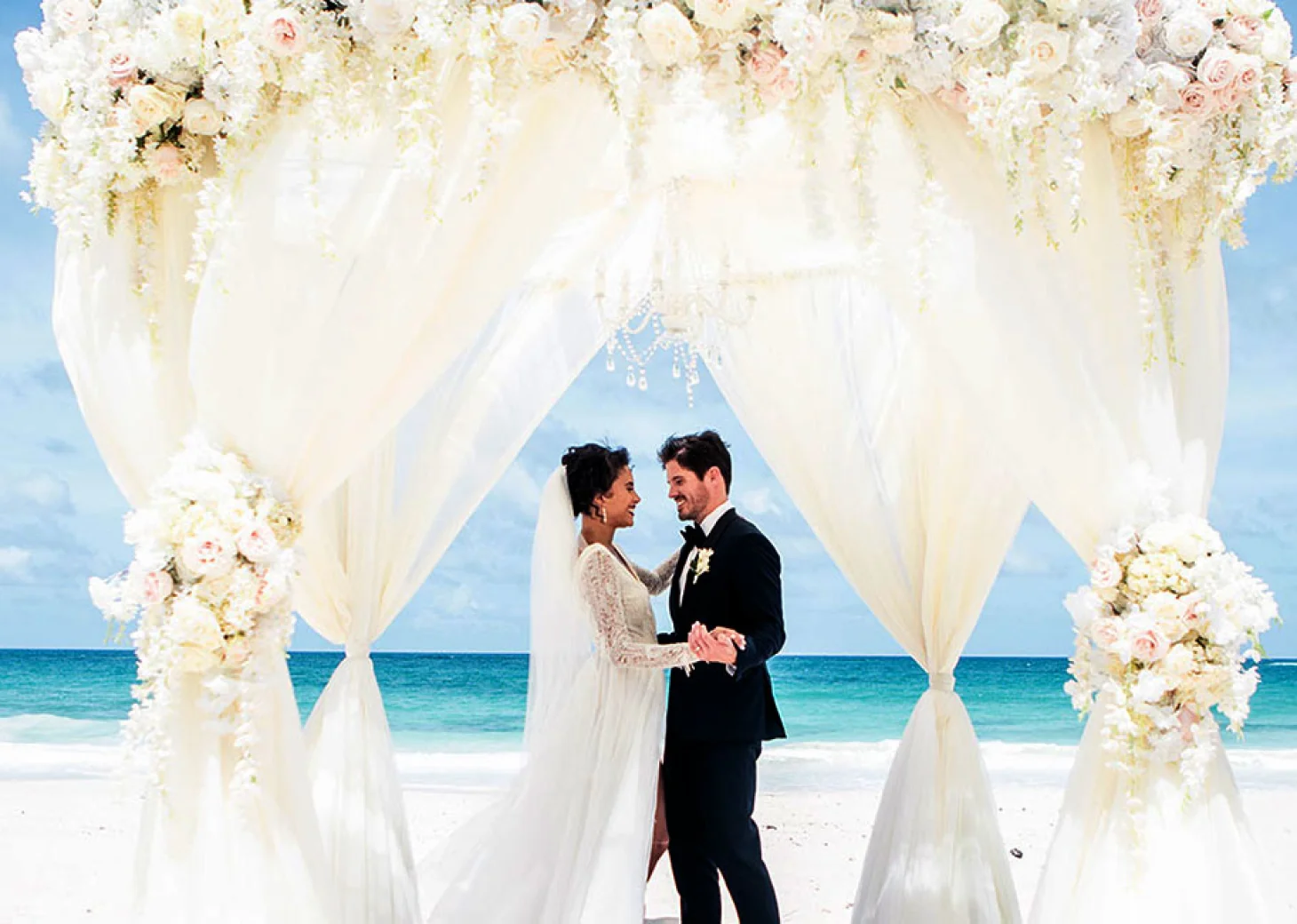 Couple getting Married at Hard Rock Hotel Vallarta.