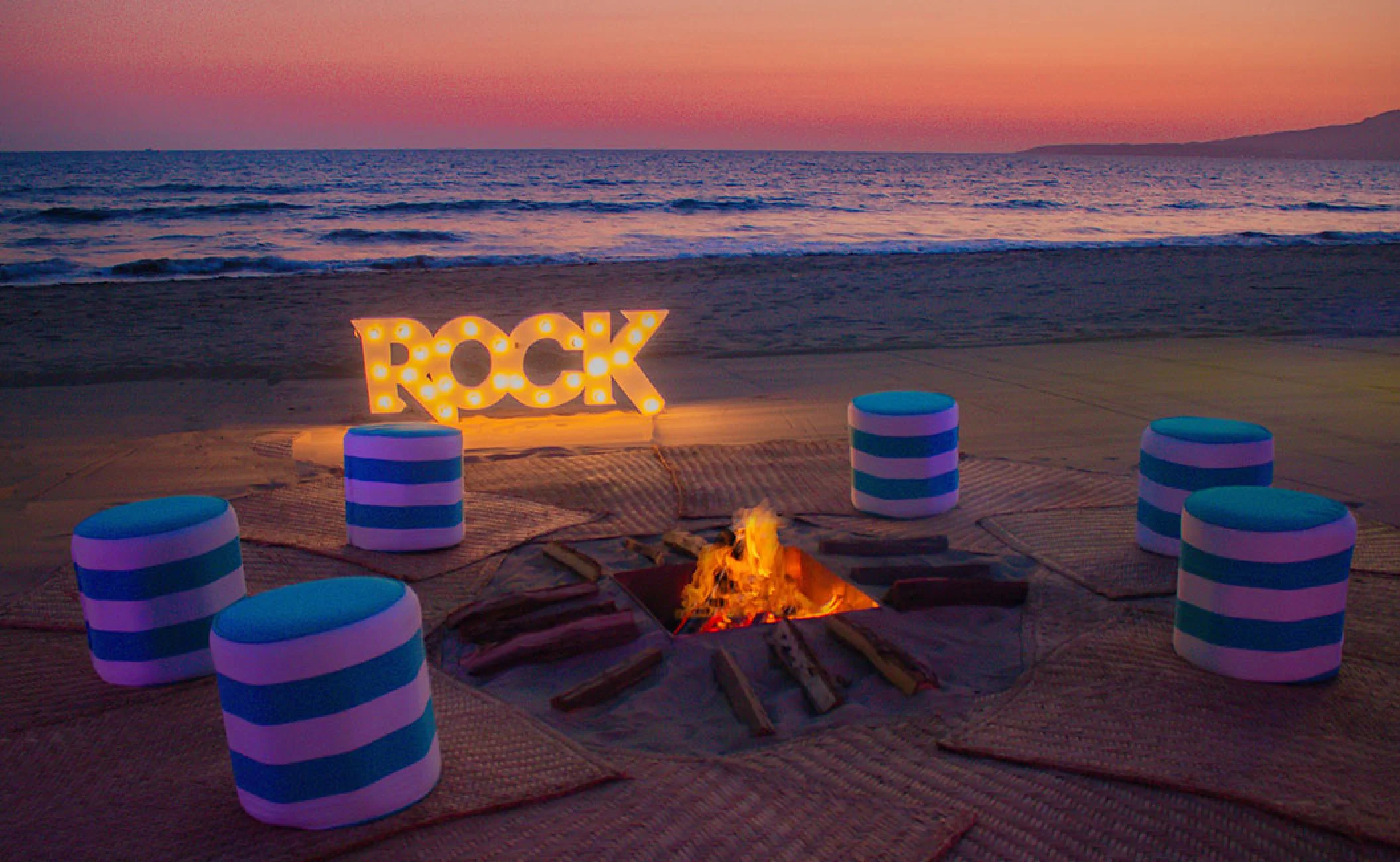 Sunset Beach Wedding Venue at Hard Rock Hotel Vallarta.
