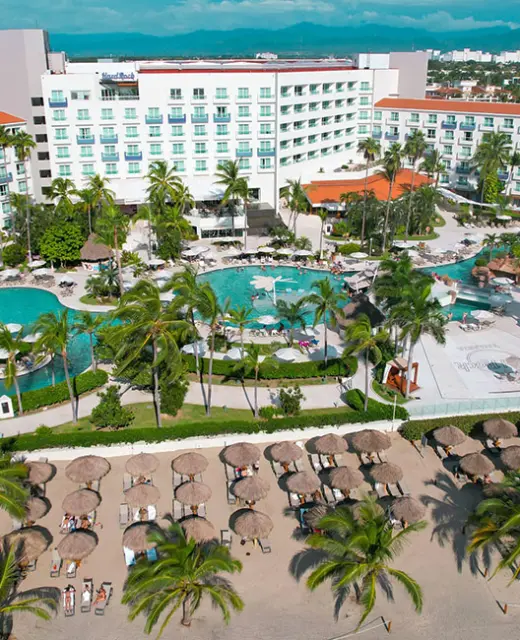 Hard Rock Hotel vallarta Property overview.