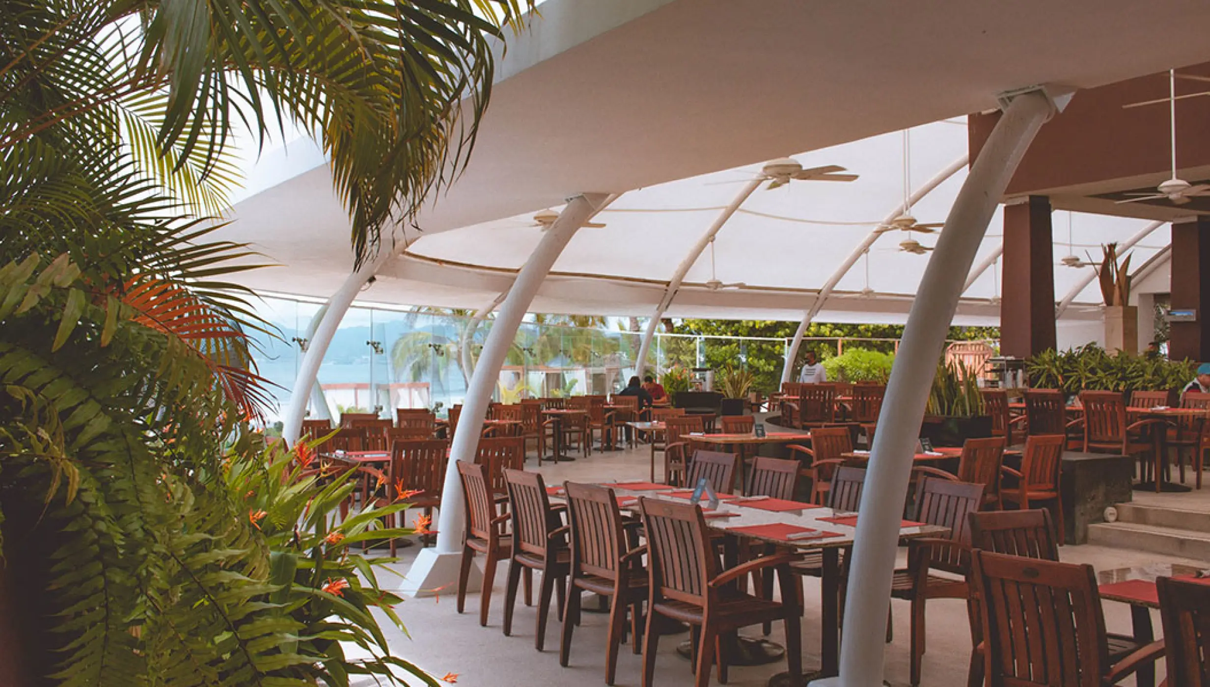 CIao Restaurant at Hard Rock Hotel Vallarta.