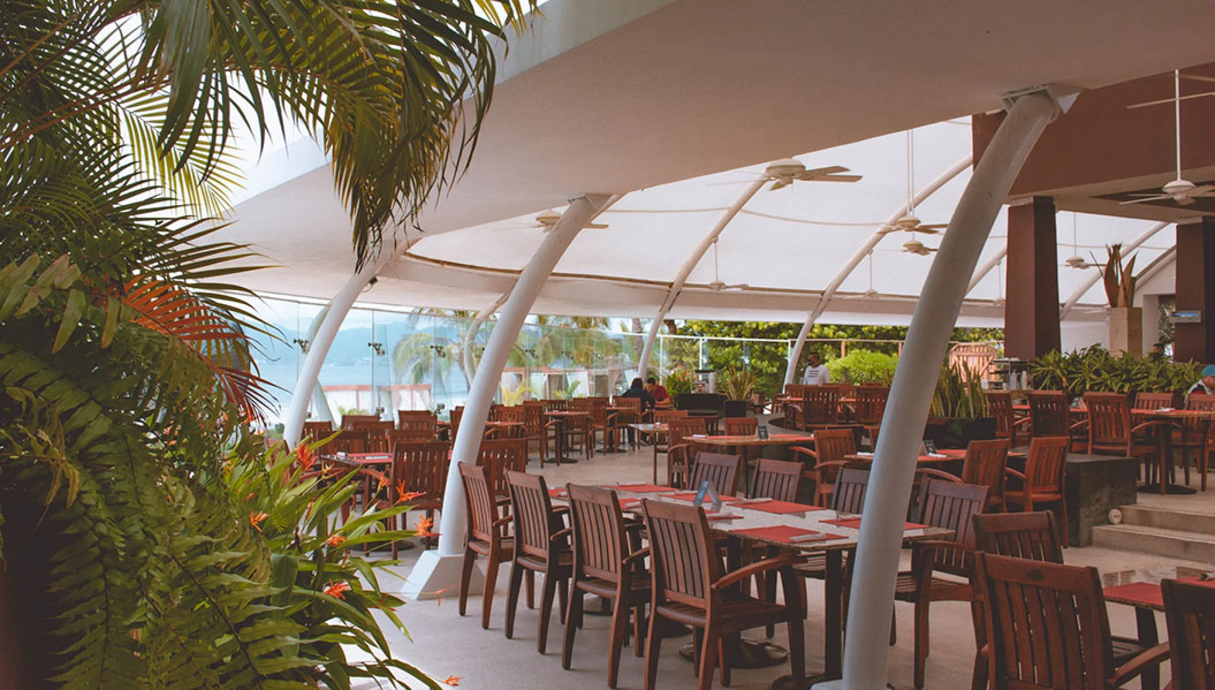 CIao Restaurant at Hard Rock Hotel Vallarta.