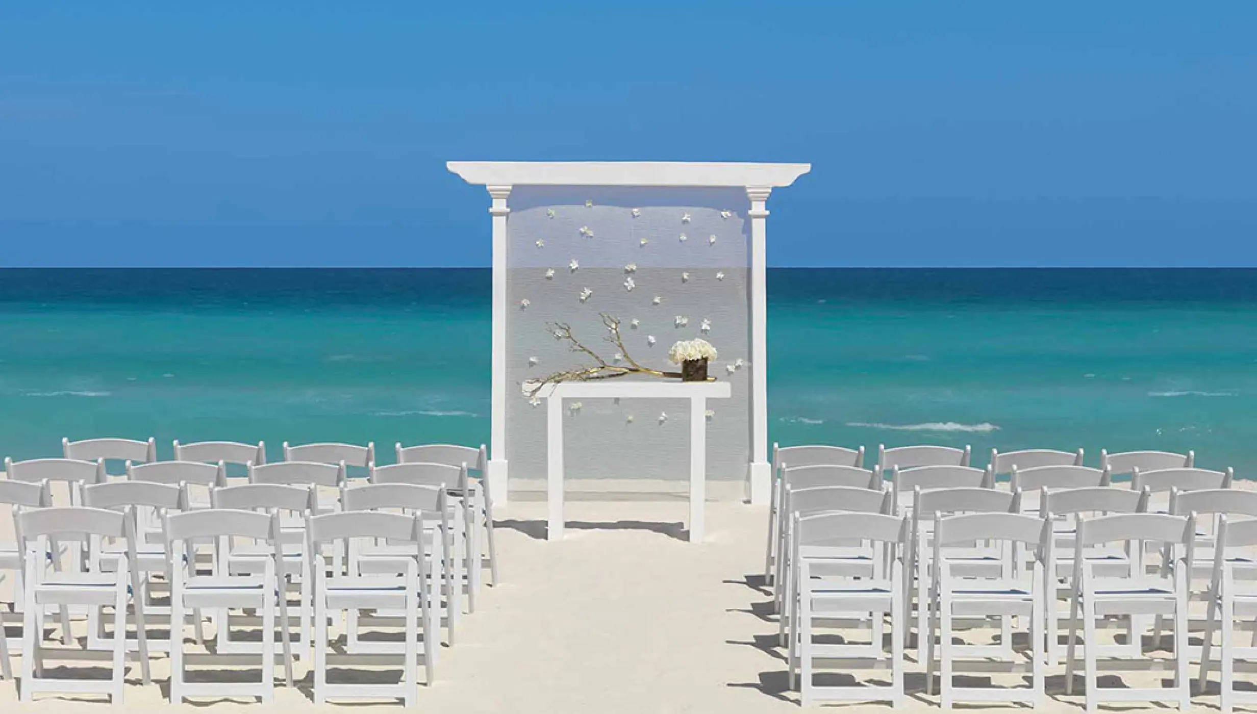Ciao Beach Wedding Venue at Hard Rock Hotel Vallarta.