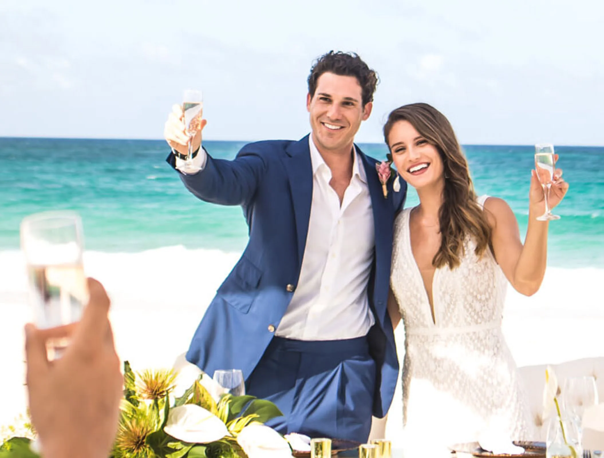 Couple getting Married at Hard Rock Hotel Vallarta.