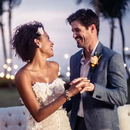 Couple getting Married at Hard Rock Hotel Vallarta.