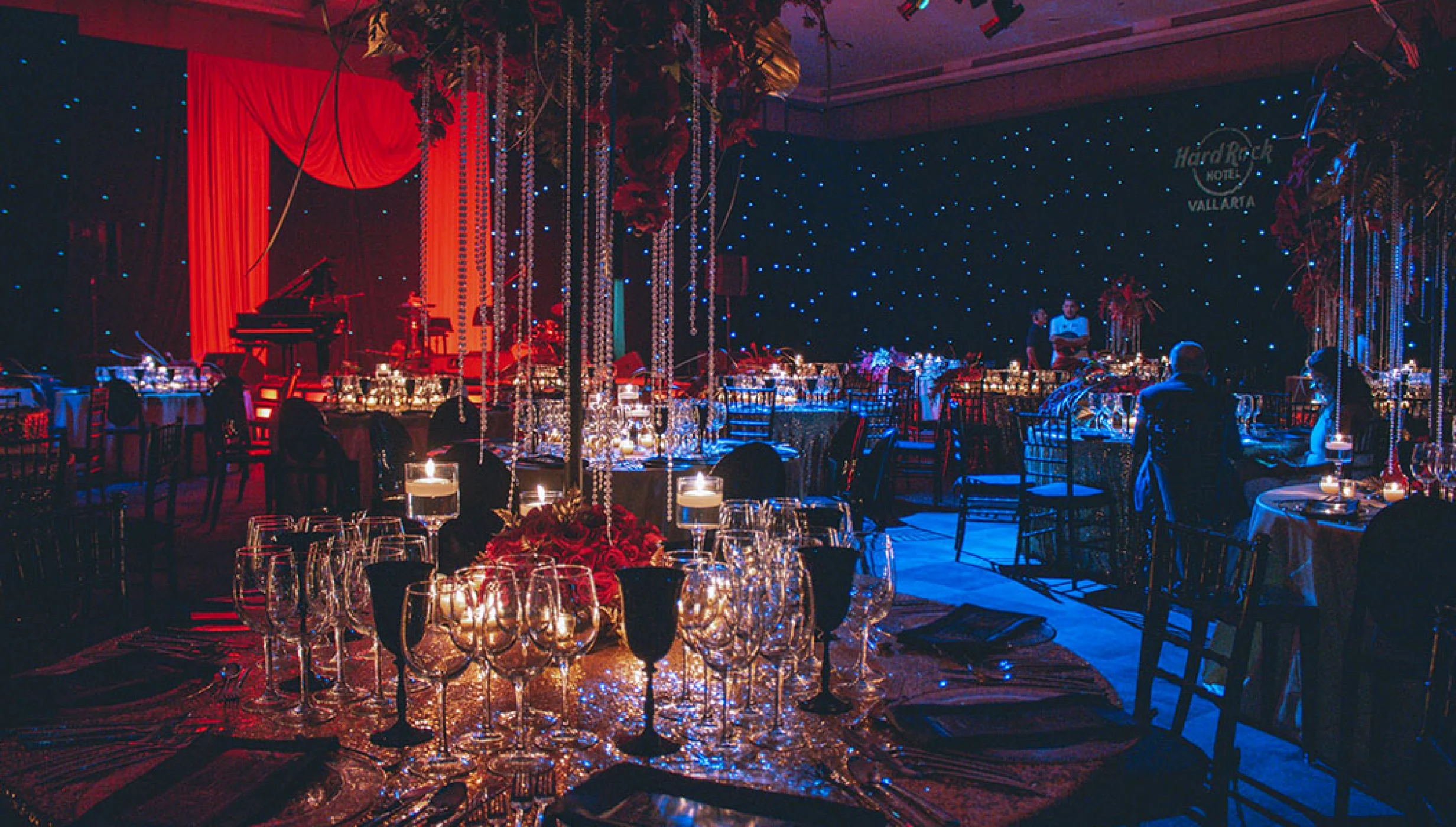 Ballroom Wedding Venue at Hard Rock Hotel Vallarta.
