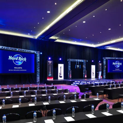 Sanctuary Ballroom Wedding Venue at Hard Rock Hotel Vallarta.
