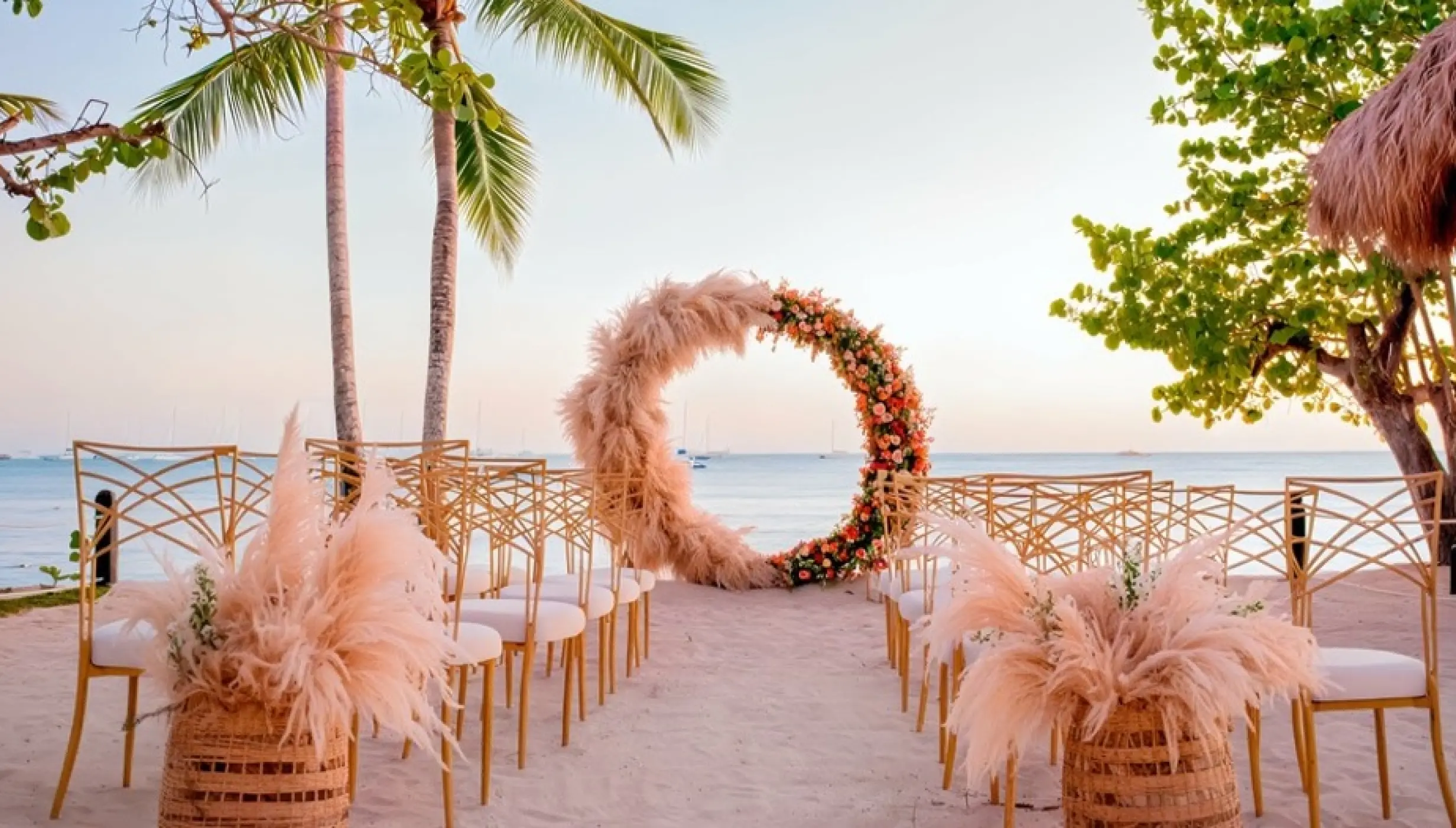 bayahibe beach venue at Dreams La Romana Resort & Spa