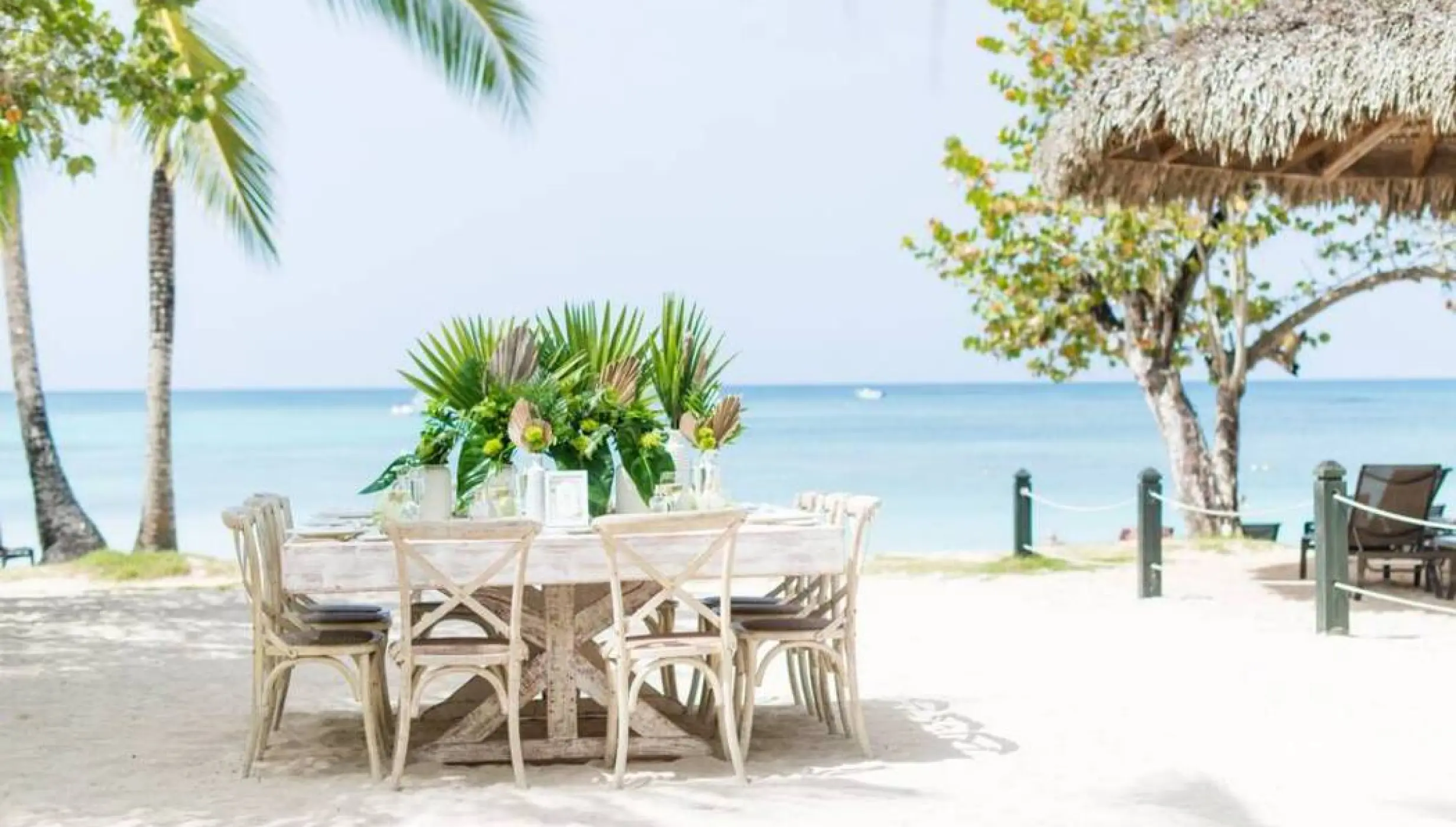 bayahibe beach venue at Dreams La Romana Resort & Spa