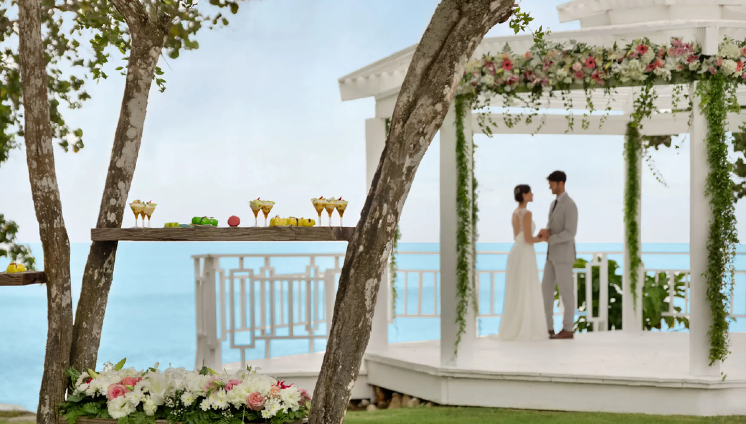 garden gazebo venue at Dreams La Romana Resort & Spa