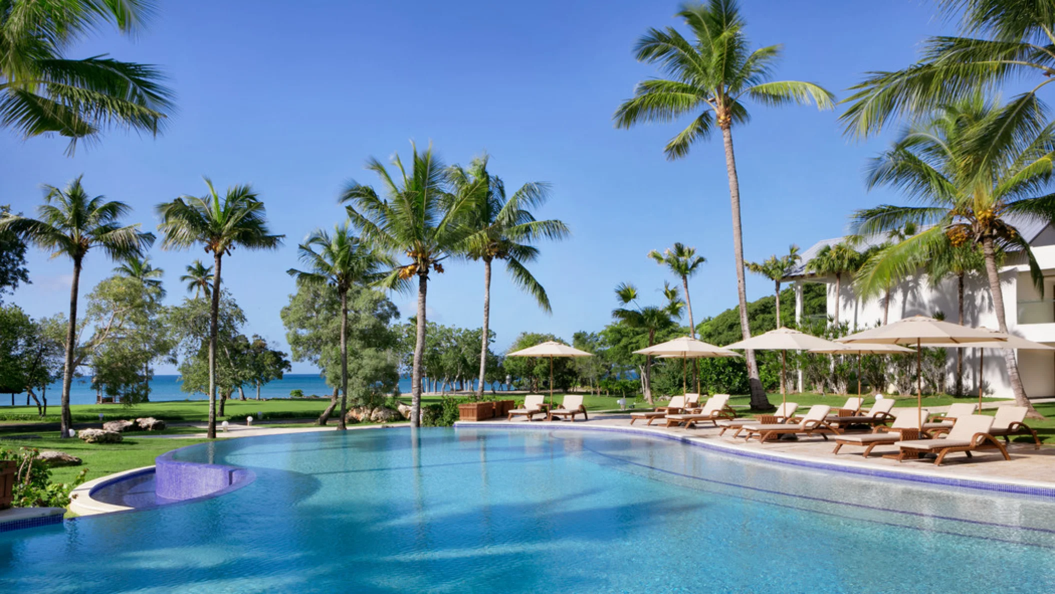 club pool at Dreams La Romana Resort & Spa