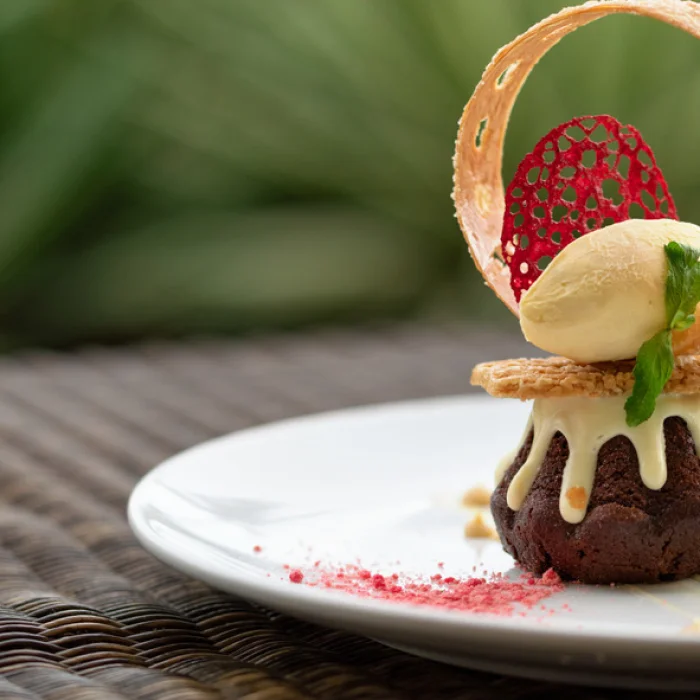 food at Moustache restaurant at Dreams La Romana
