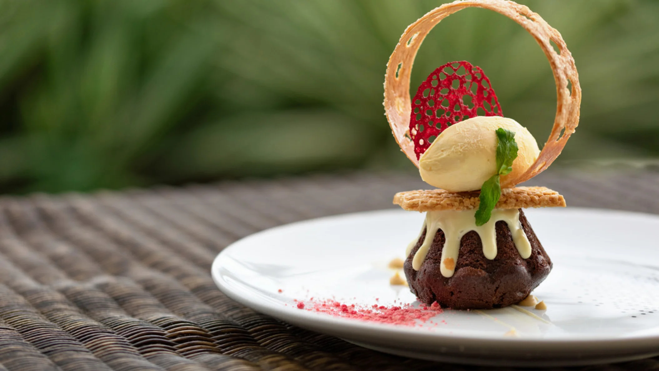 food at Moustache restaurant at Dreams La Romana