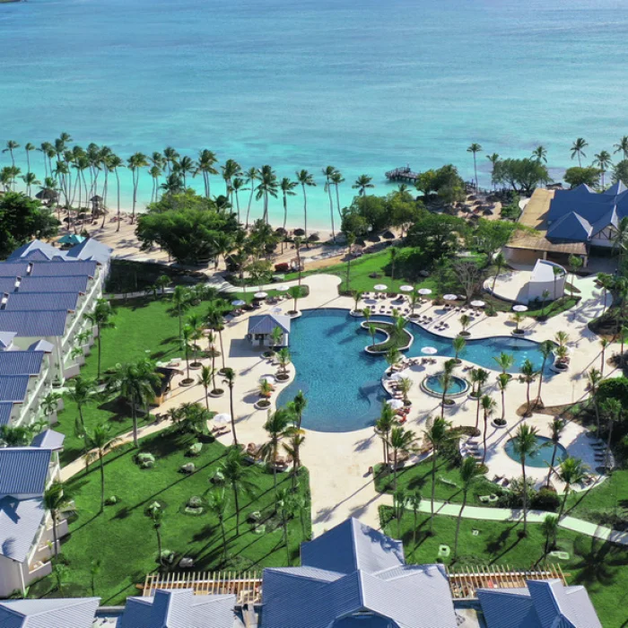 Dreams La Romana resort top view