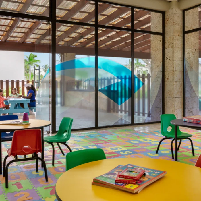 kids play area at Dreams La Romana