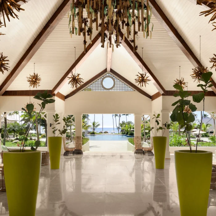 main lobby at Dreams La Romana Resort & Spa