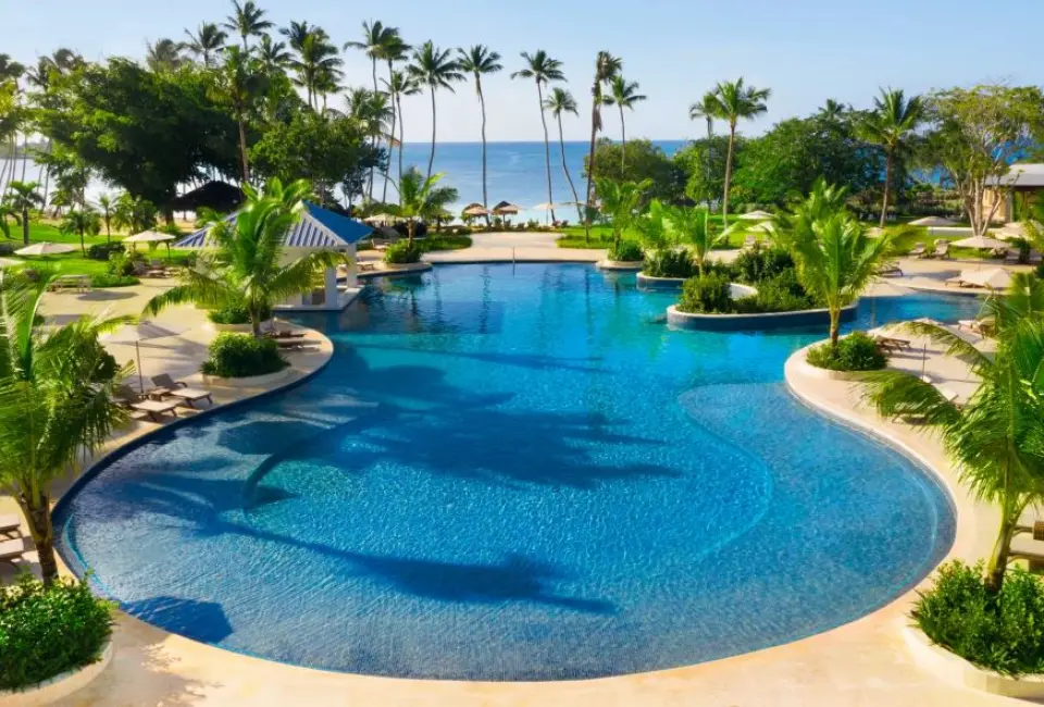 main pool at Dreams La Romana Resort & Spa
