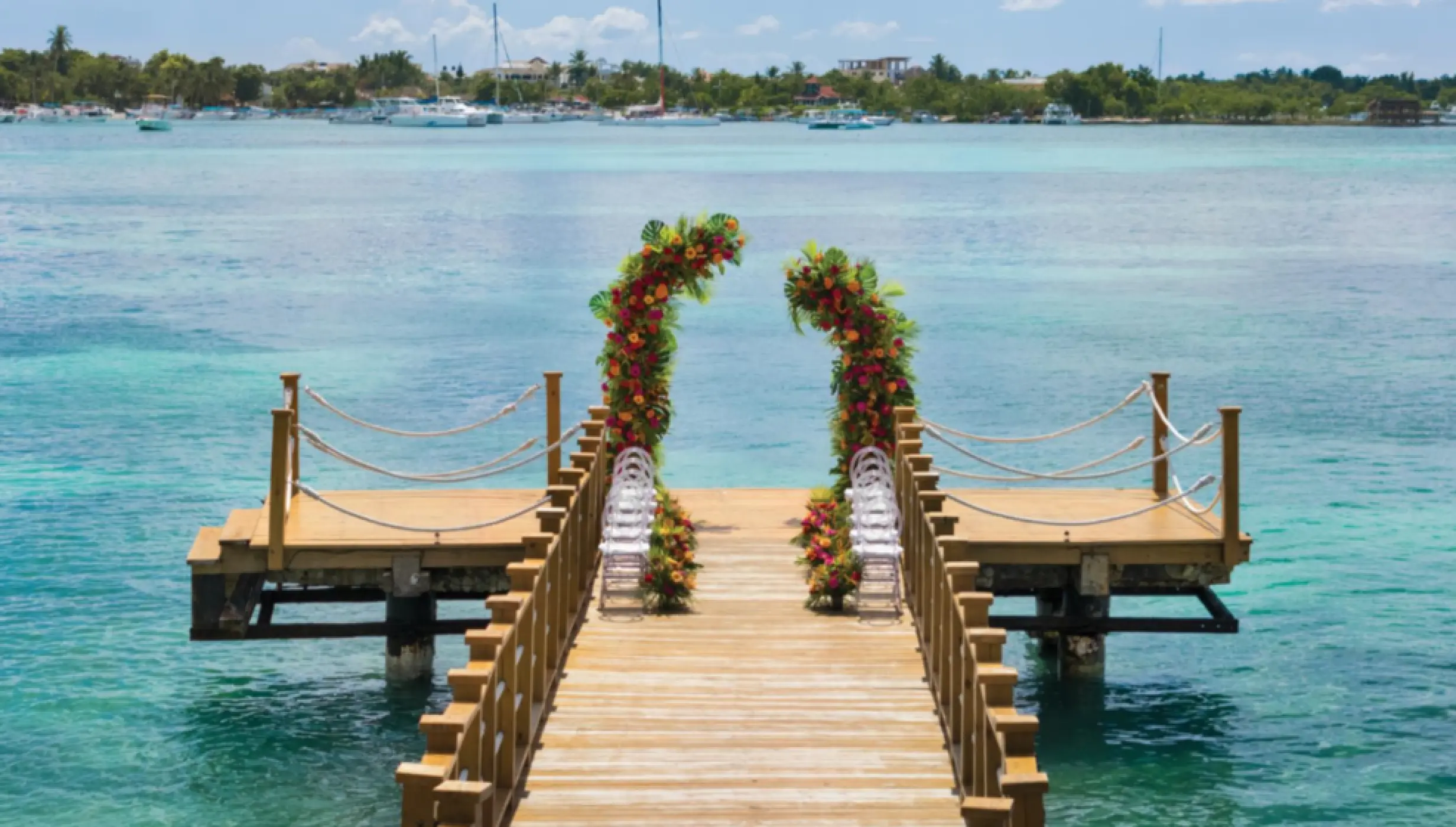 pier venue at Dreams La Romana