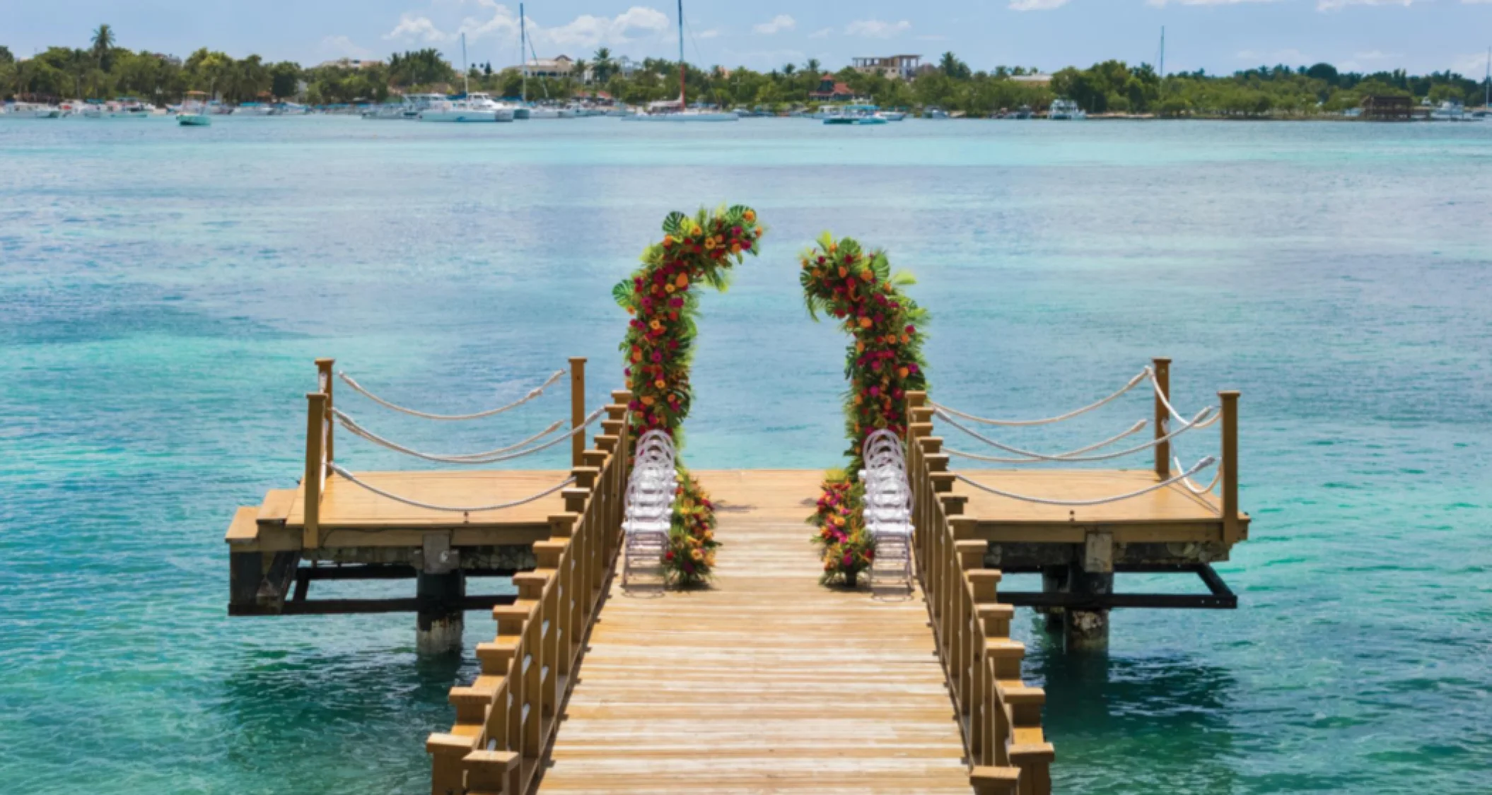 pier venue at Dreams La Romana