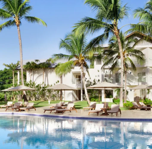 pool and suites at Dreams La Romana Resort & Spa
